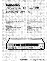 Tandberg TPT-3011 - Service Manual-2